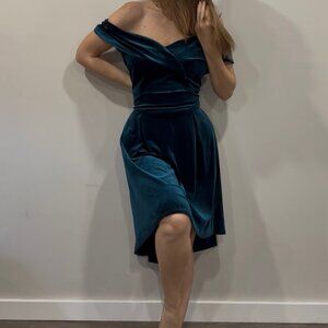 Jasambac velvet holiday dress great condition XL